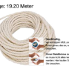 Sisalseil passend zum Sisalstamm (Höhe 67.2cm)
